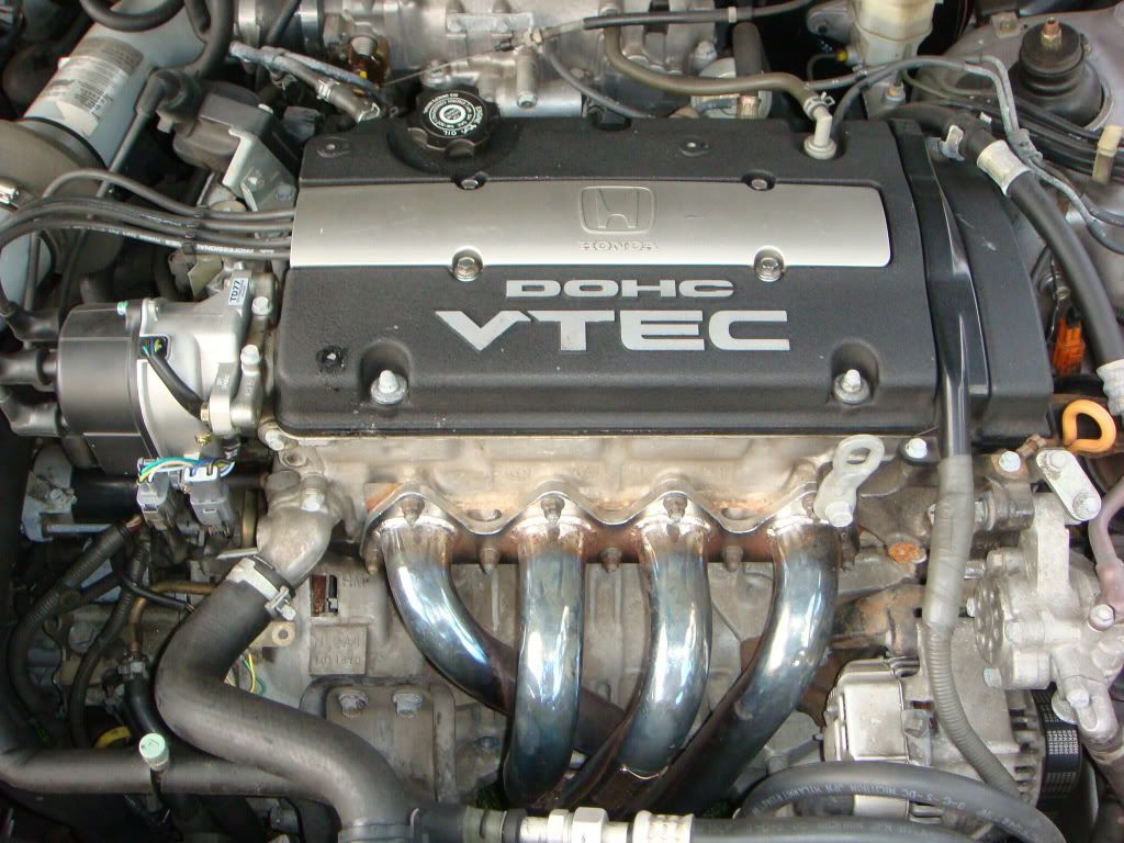 H22a4 With AEM Intake And Ractive Header And New Distributor Photo by